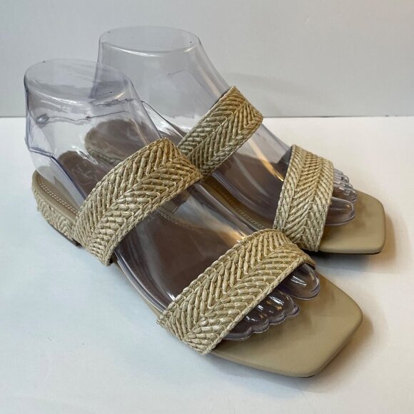 Joie Cherish Rattan 2-Strap Sandals Size 7M - Picture 1 of 10
